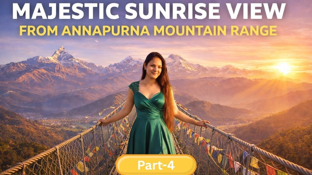 Mesmerizing Pokhara | Sarangkot Sunrise to Devi’s Fall | My Trip to Nepal I Episode 4