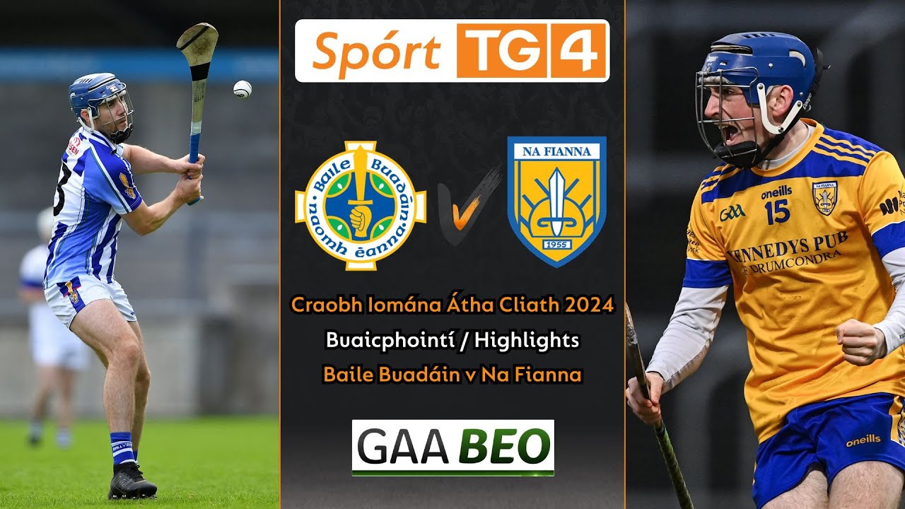 Na Fianna-4-26 Baile Buadáin Naomh Éanna-2-14 | Buaicphointí/Highlights | Iomáint Átha Cliath 2024