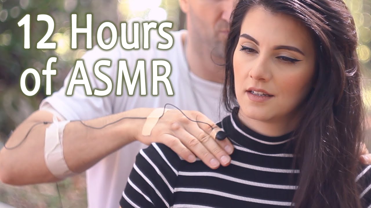12 Hours of ASMR, Scalp and Neck Massage, Tapping, Relax Academy