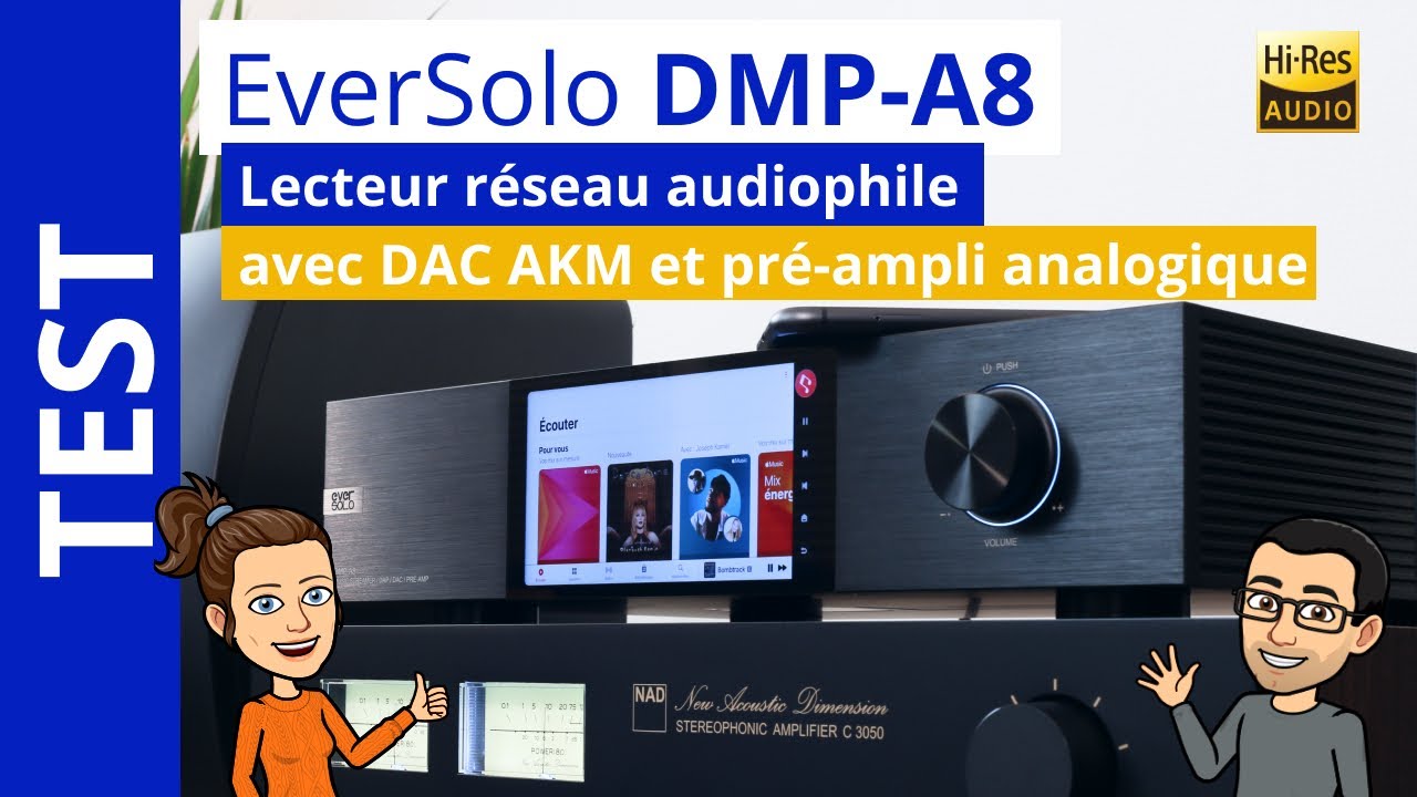 Test du EverSolo DMP-A8 : le meilleur lecteur réseau HiFi sous les 2000 € ?
