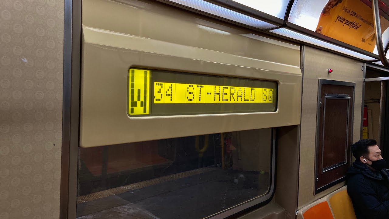 NYC Subway | 34 St-Herald Square bound (W) Train Ride | Queensboro Plaza to 34 St-Herald Sq