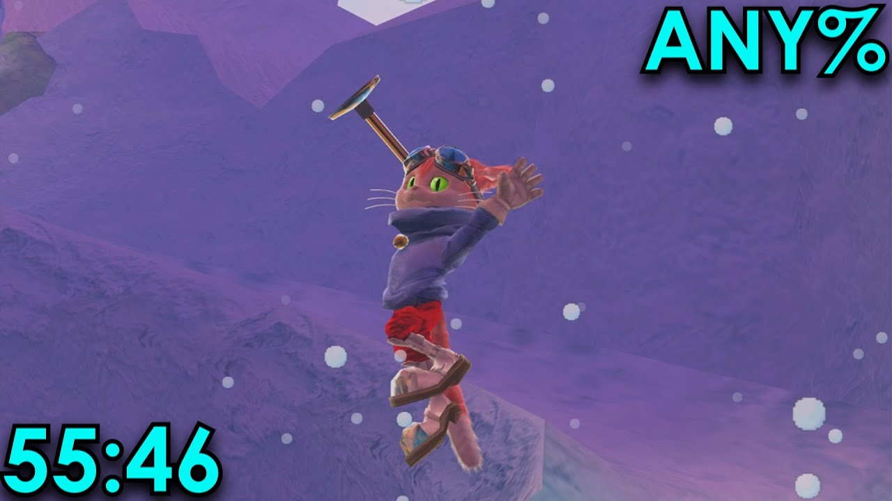 Blinx: The Time Sweeper | 55:46 | Any% Speedrun | Platinum Hits