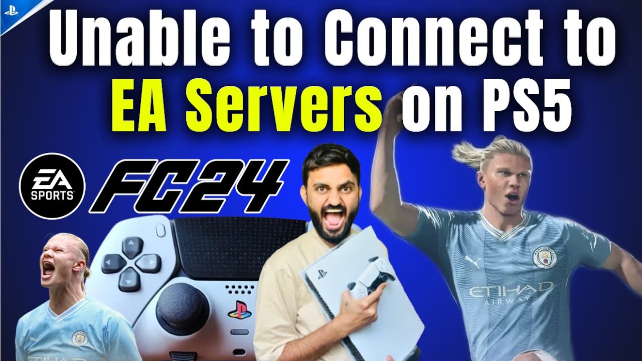 Как исправить ошибку EA FC 24, из-за которой невозможно подключиться к серверам EA на PS5 ⚡#eafc2...