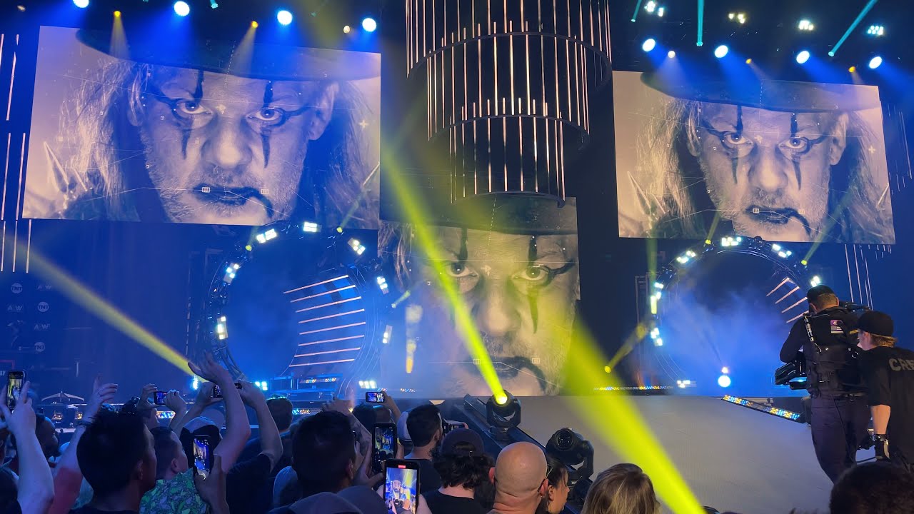 Chris Jericho AEW Fight for the Fallen Dynamite Entrance Charlotte, NC 7/28/21