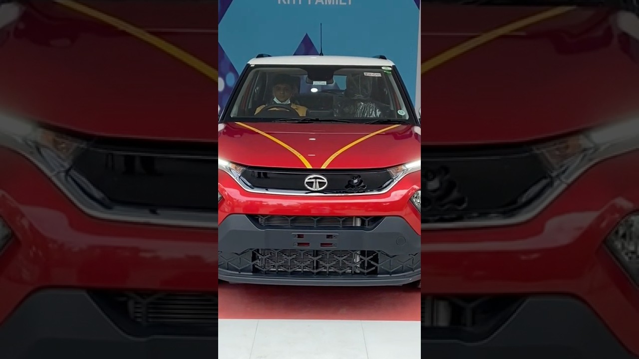 Tata Punch #red😎