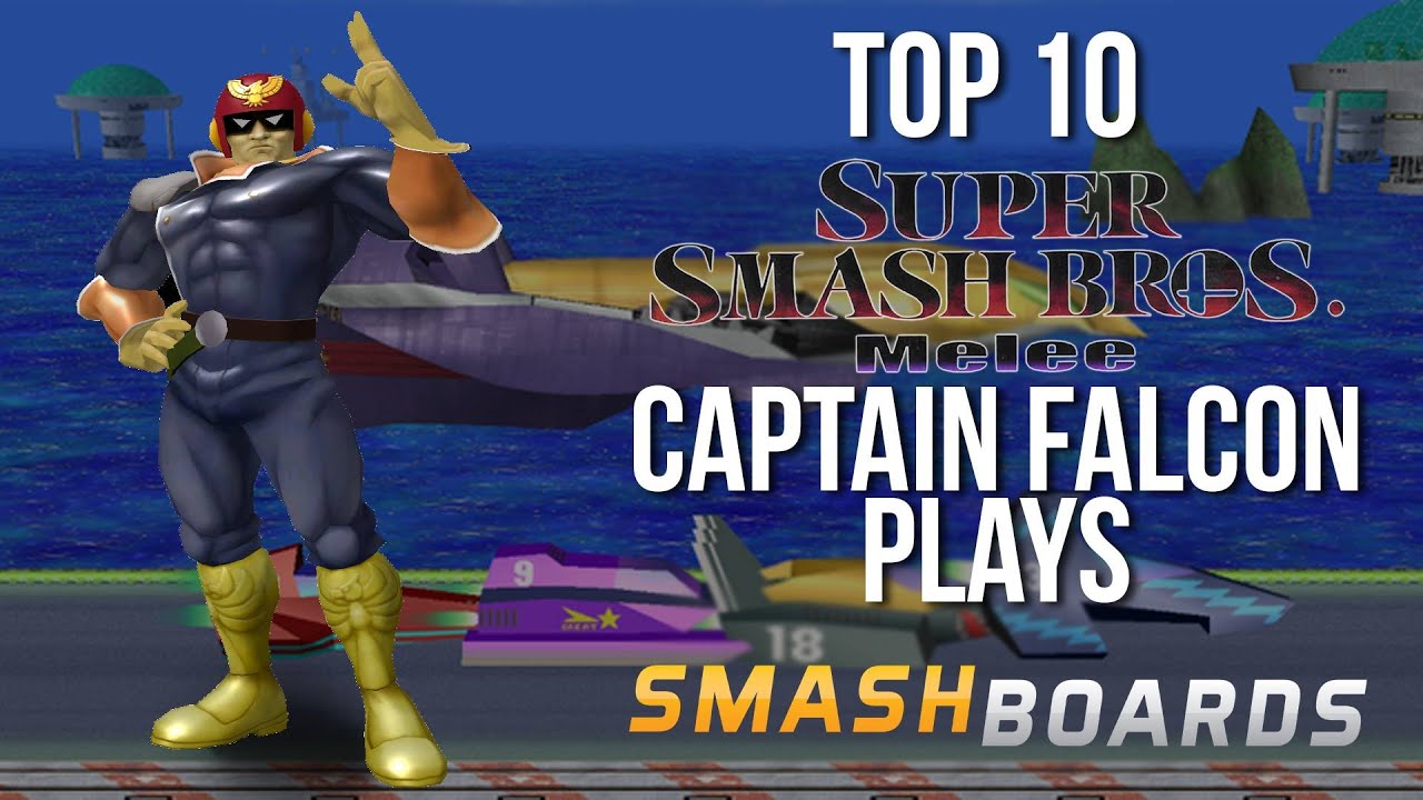 Best of Smash - Top 10 Super Smash Brothers Melee Falcon Plays