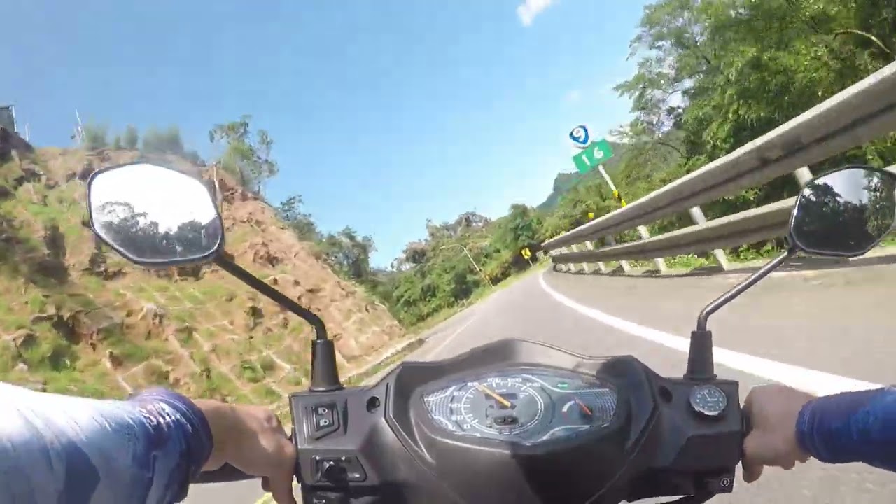 SYM全新迪爵125 胖迪 北宜公路上坡實測片1