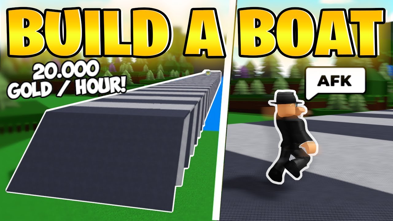Best *Tilted* AFK Farm Tutorial - ROBLOX Build A Boat