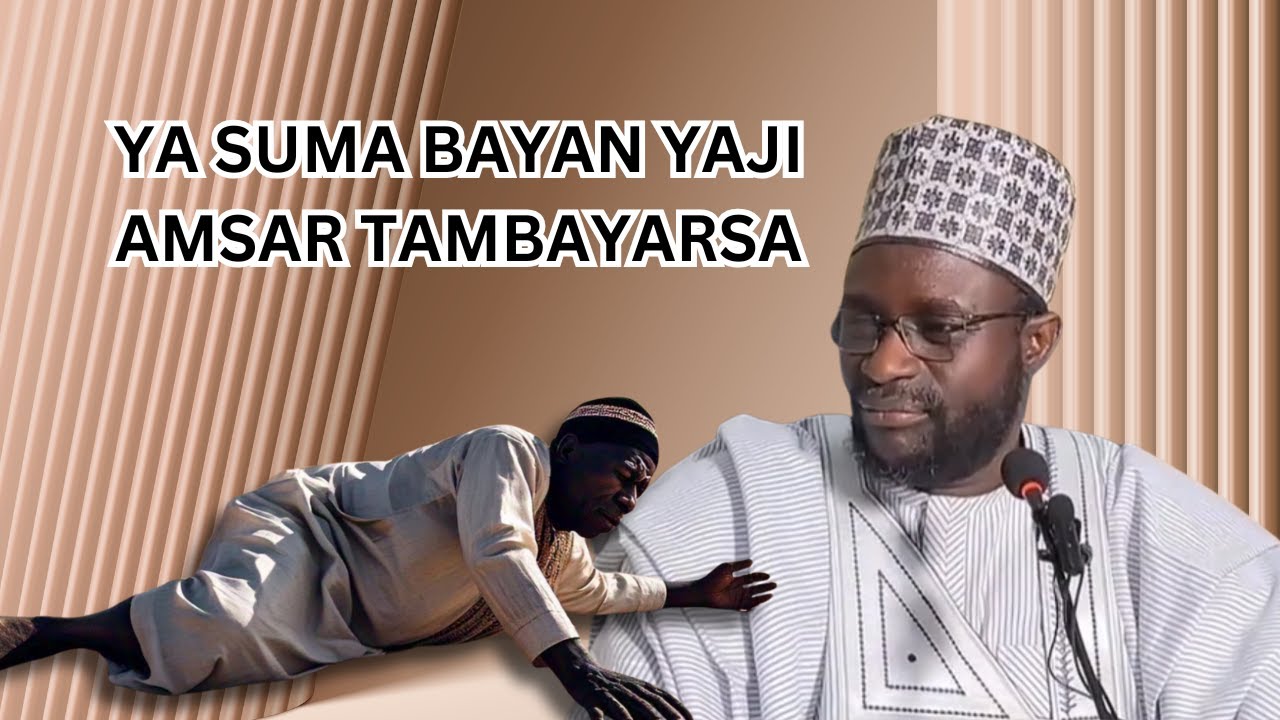 Wani Da Ya Suma Bayan An Amsa Masa Tambayan Da Yayima Prof.  Isa Yelwa