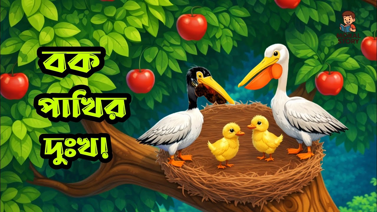 বক পাখির দুঃখ|Egret_bird_sad_moral_story