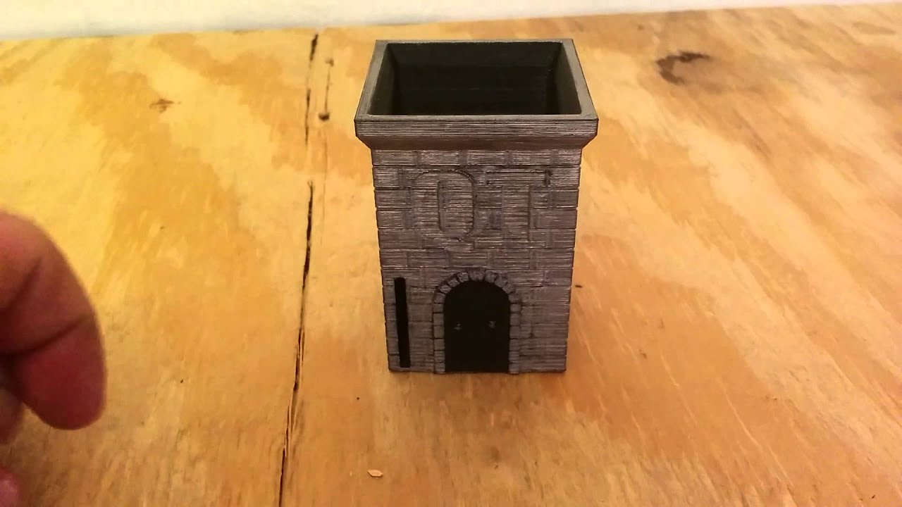 Quarter tower drinking game