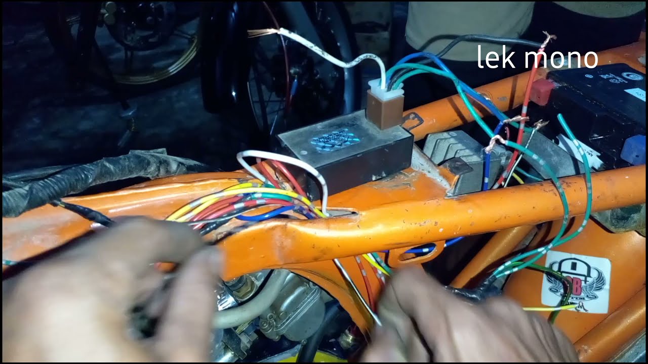 CARA MERAKIT KABEL CDI GRAN KE CB DAN PASANG KONTAK CB