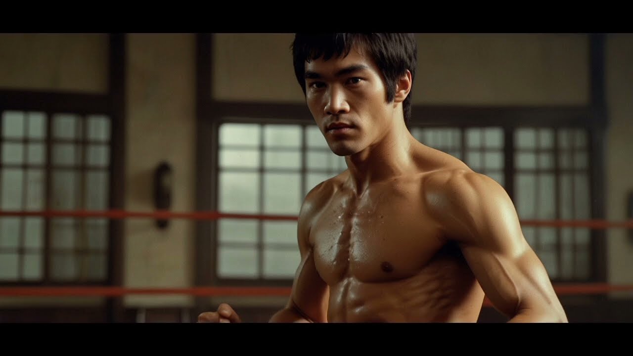 Bruce Lee’s Warrior Spirit: How He Became a Symbol of Fearless Strength#movie #actor #film #brucelee