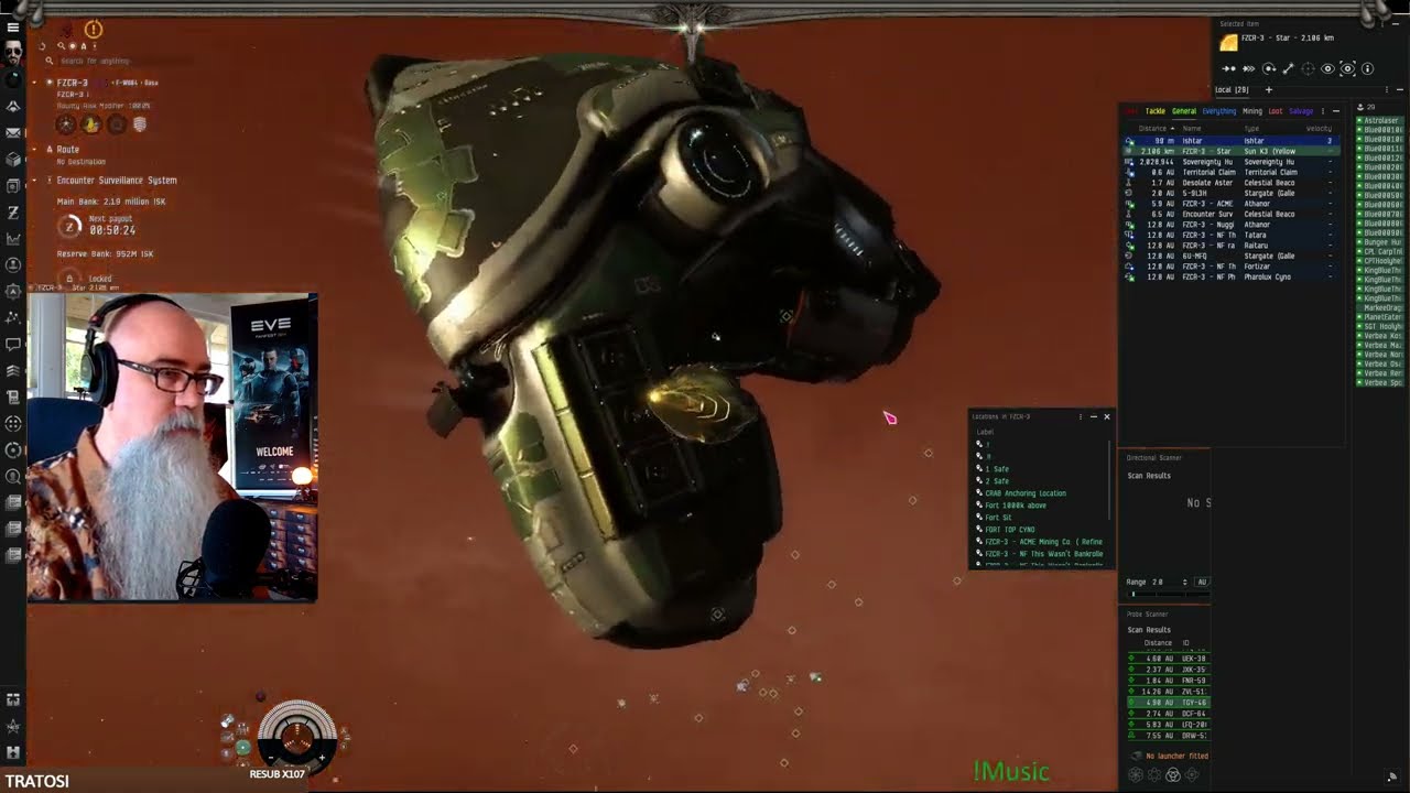 Testing Ratting Anoms  - EVE Online 1714