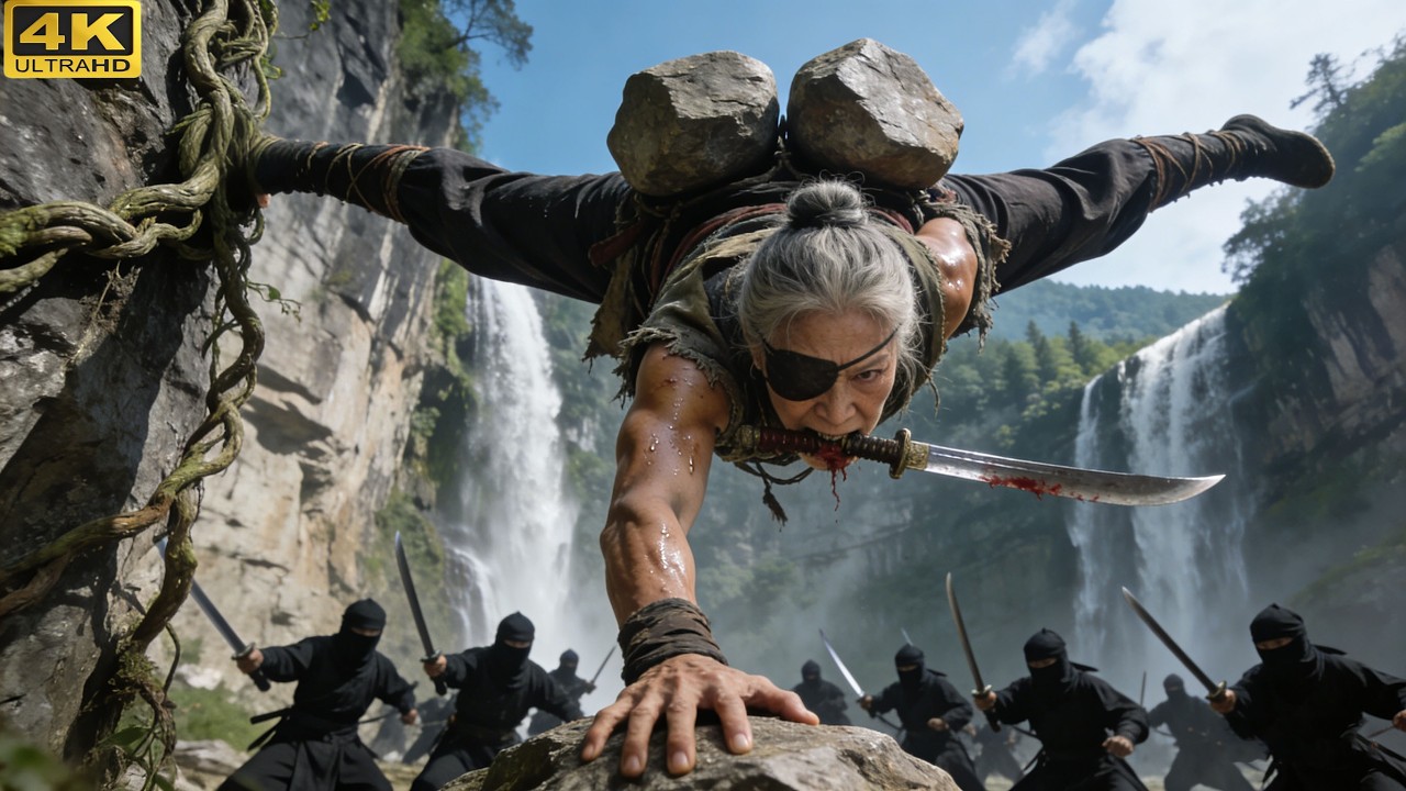 ⚔️【功夫电影】80歲老太太竟是隱退戰神，神力爆發橫掃武林⚔️ Kungfu丨Action丨功夫丨動作丨抗日丨Chinesedrama丨中國電視劇