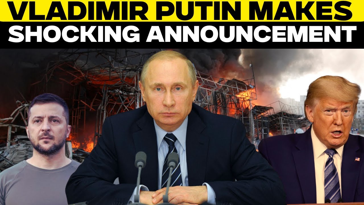 Vladimir Putin LIVE | Putin&rsquo;s Shocking Peace Deal Statement Goes Viral | Trump-Putin Meeting | Kyiv