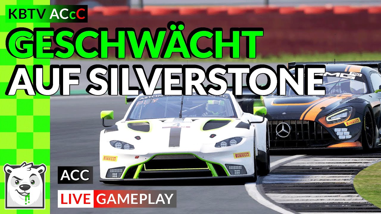 KBTV ACcC | S5/R4 Silverstone (Hauptrennen) | ACC PS5 Gameplay deutsch | Simracing Community
