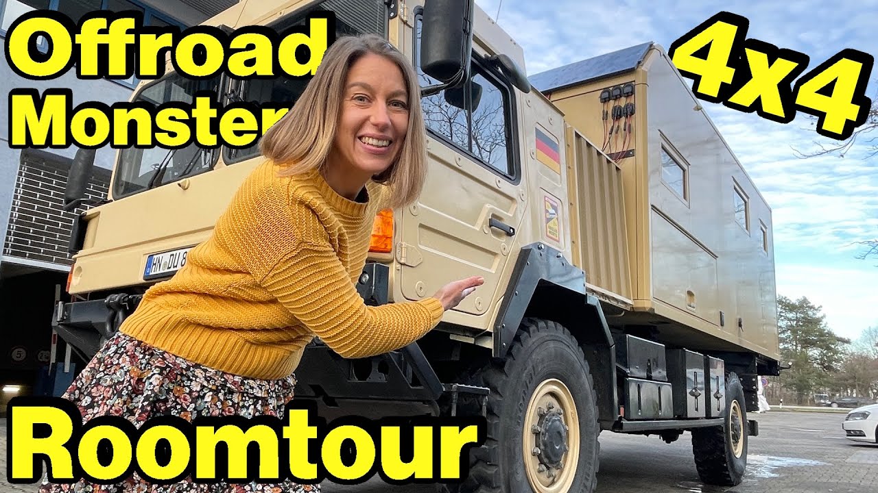 ULTIMATIVES 4x4 EXMO mit GEHEIMER HECKGARAGE | ROOMTOUR MAN HX60
