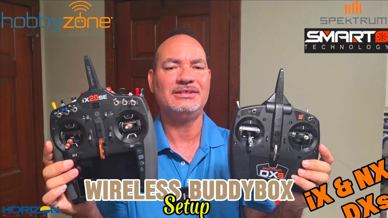 Spektrum wireless Trainer Setup Guide! Wireless BuddyBox: iX/NX to DXs & More (Step-by-Step) 