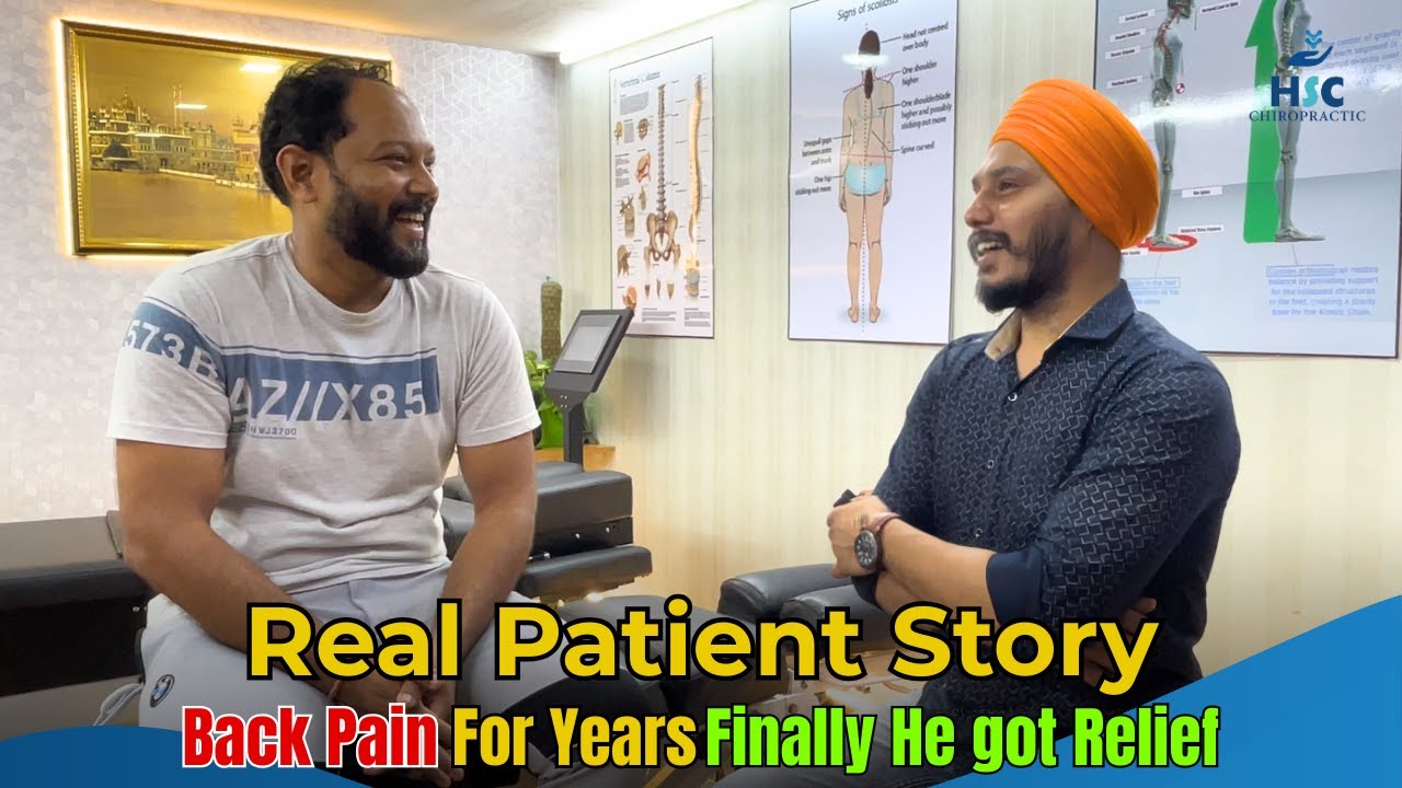 Male Patient Share Real BackPain Relief Story HSC Chiropractic Review #asmr #chiropractor #backpain
