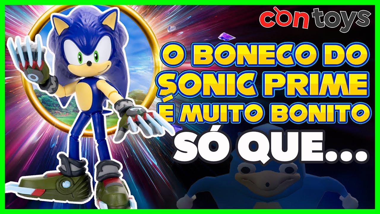 O BONECO DO SONIC PRIME É LINDO, *SÓ QUE*... | CONTOYS - EP.13