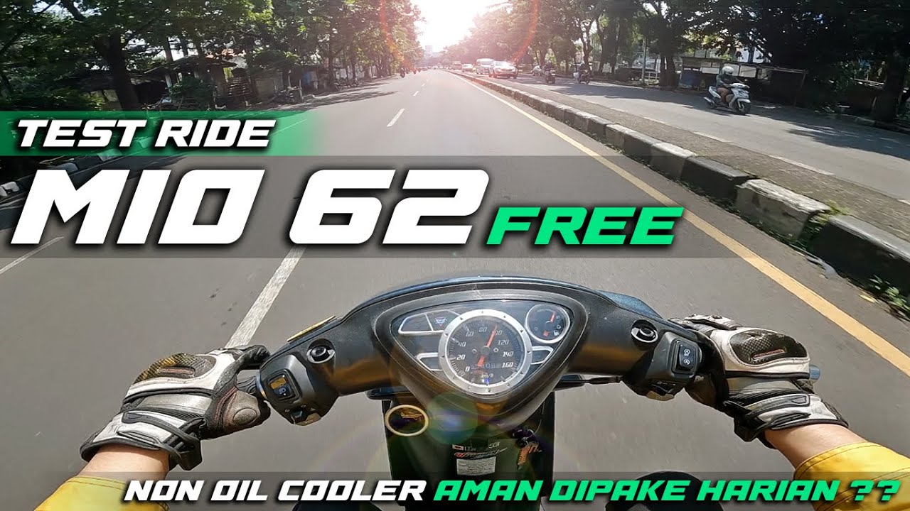 TEST RIDE MESIN BARU VIVI | MIO SPORTY 187 CC NON OC AMAN DIPAKE HARIAN TOURING ??!!