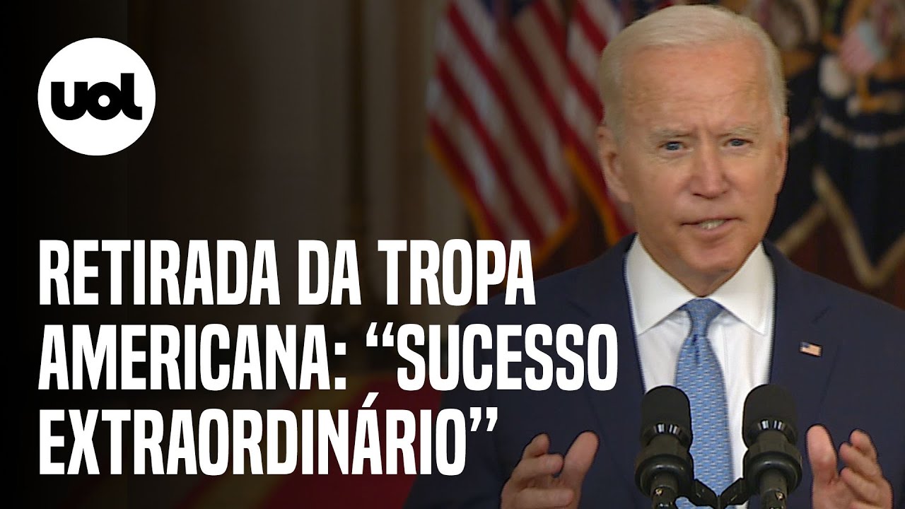 Biden elogia o 'sucesso extraordin&aacute;rio' da miss&atilde;o de retirada dos EUA do Afeganist&atilde;o