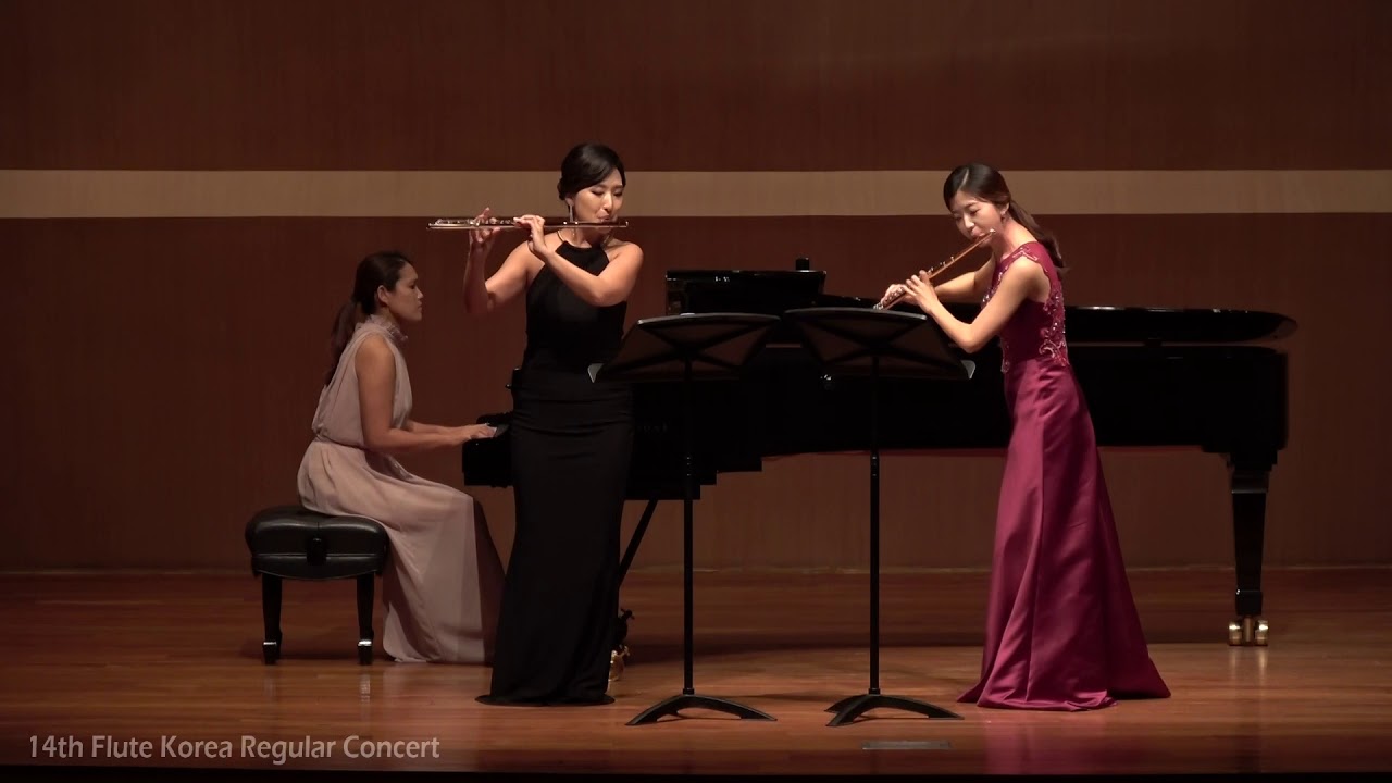 J. S. Bach Double Flute Concerto in d minor, BWV 1043 for 2 Flutes and Piano