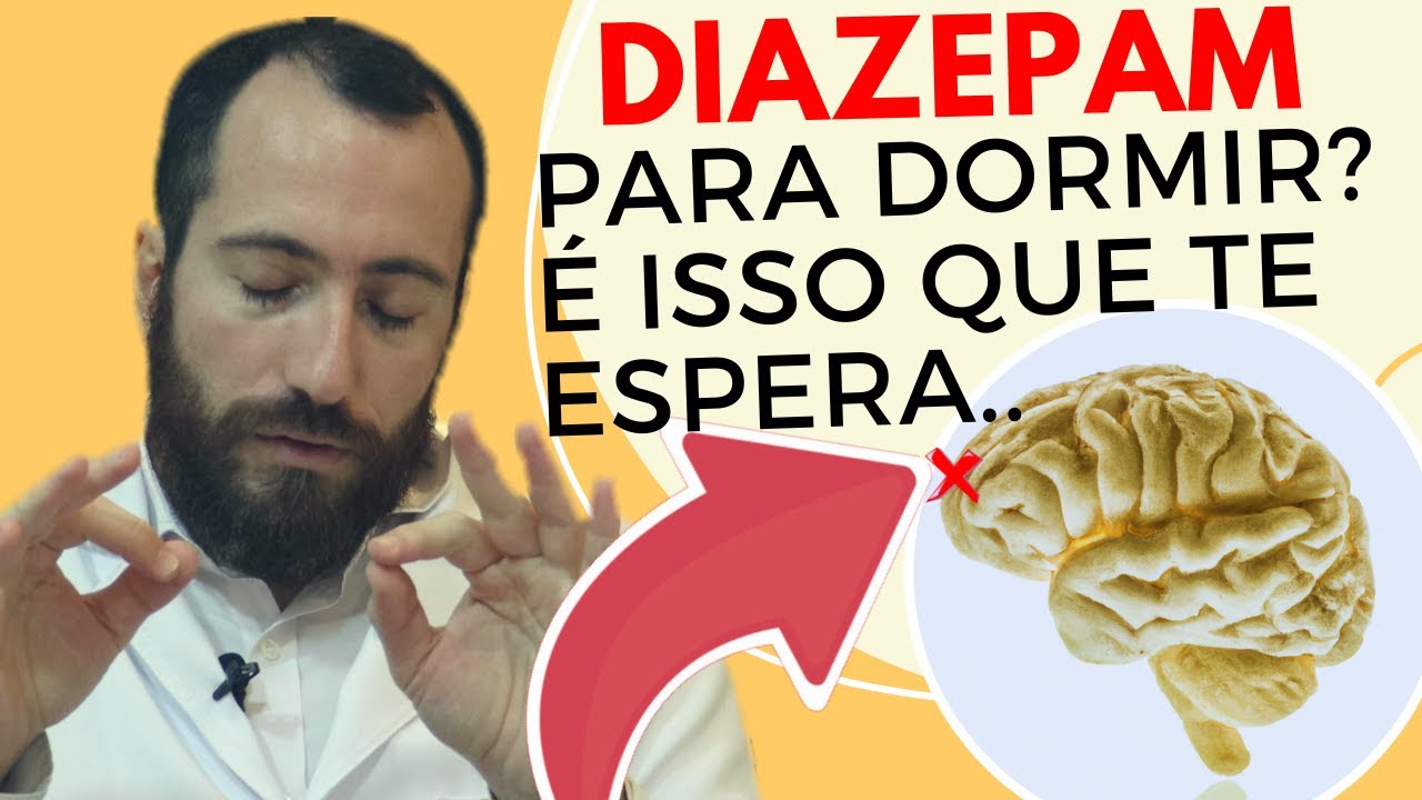 Diazepam para dormir, faz mal ou não faz?