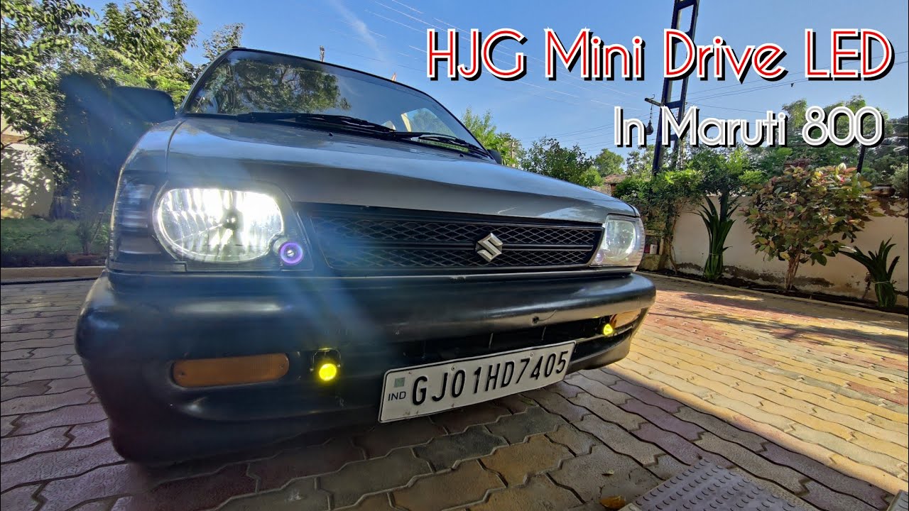 Установка новых светодиодных противотуманных фар HJG в Maruti 800 | MARUTI 800 | HJG LIGHT