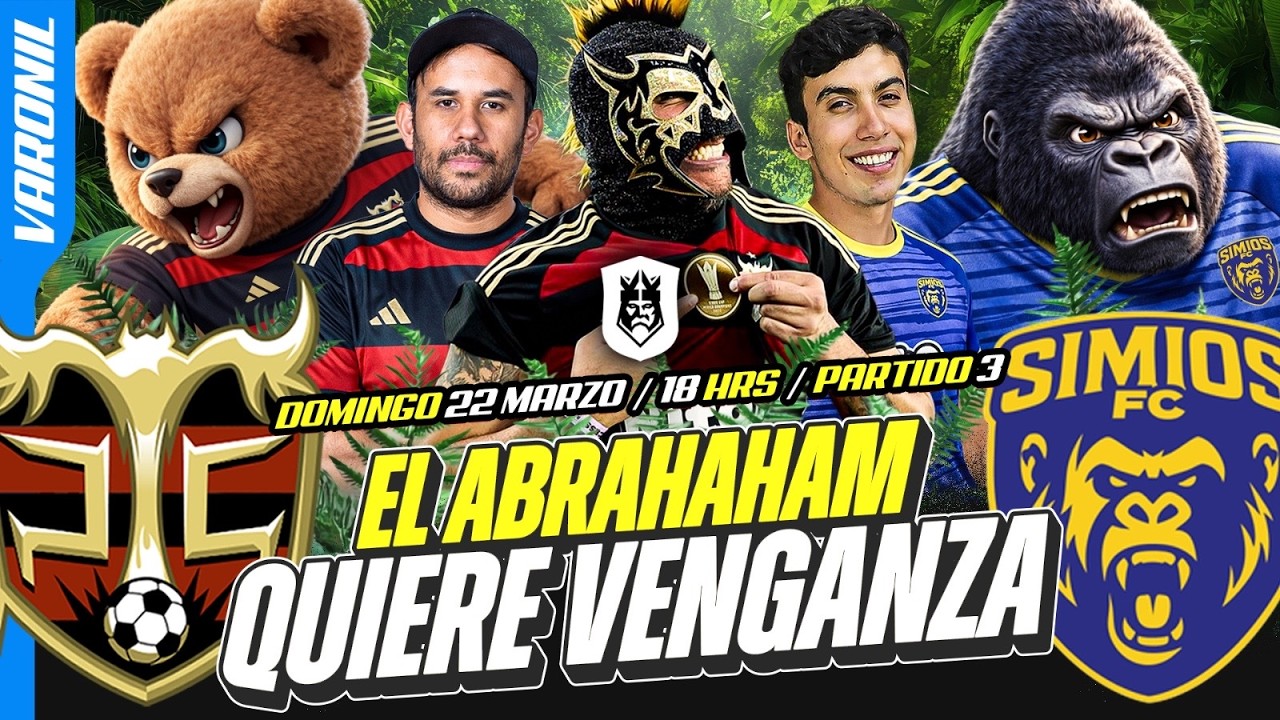 Partido en directo: PELUCHE CALIGARI vs Simios F.C. Split 4 Kings League M&eacute;xico 2026