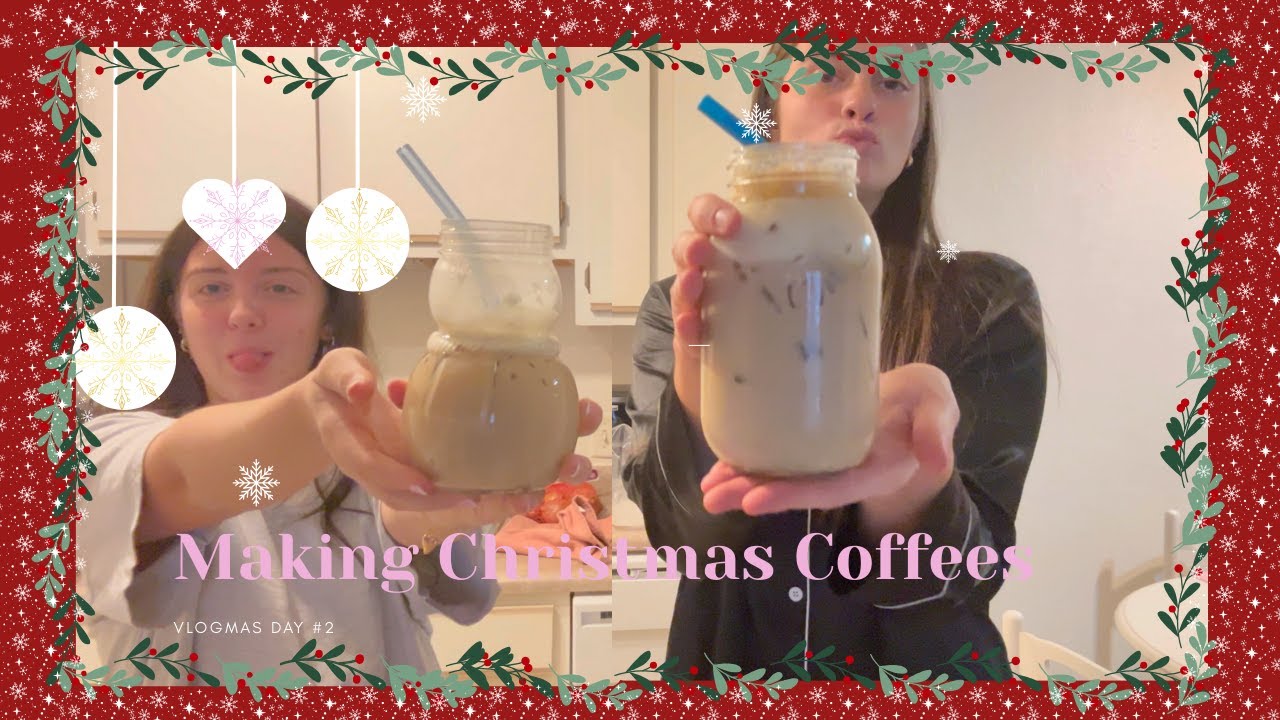 Приготовление рождественского кофе ☕️ || Влогмас День 2