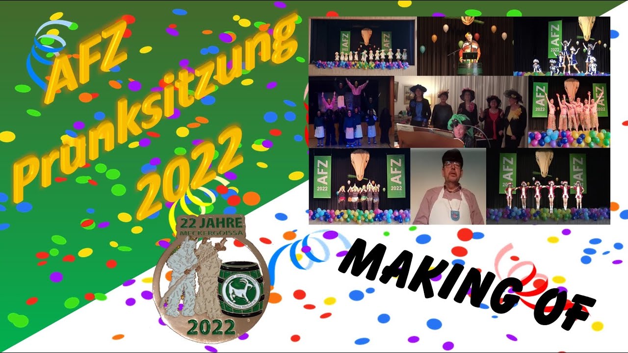 AFZ-Prunksitzung 2022 - Making of