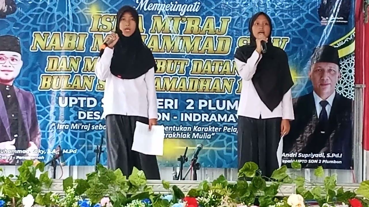 Yalal Waton by Fatihah & Zaira Kelas 6