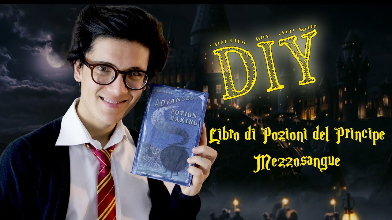 DIY: Harry Potter - Libro di Pozioni del Principe Mezzosangue