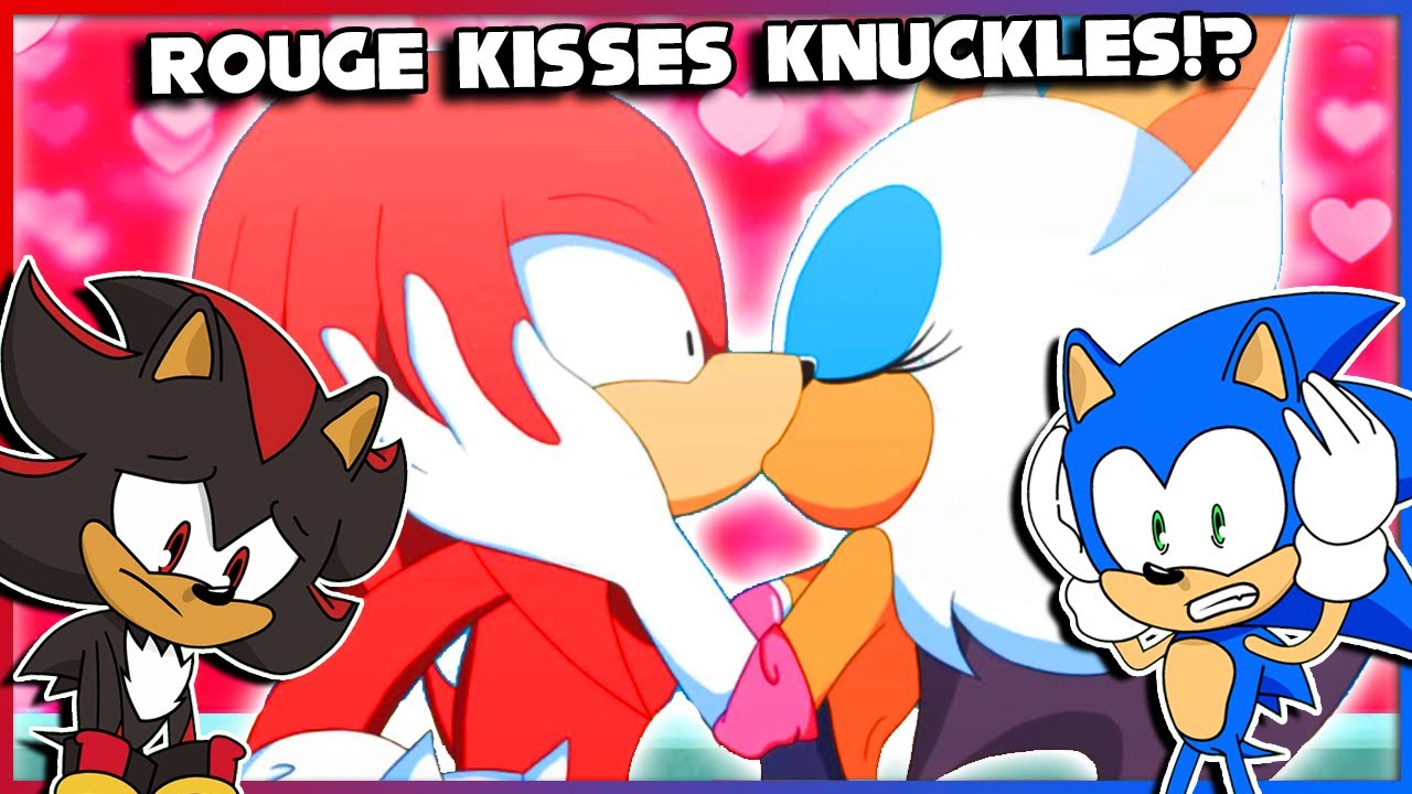 ROUGE KISSES KNUCKLES!? - Sonic & Shadow Reacts To Knuckles' Secret!