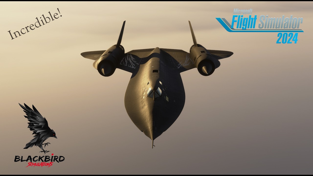 Overview of the SR-71A Habu by Blackbird Simulations in MSFS 2024