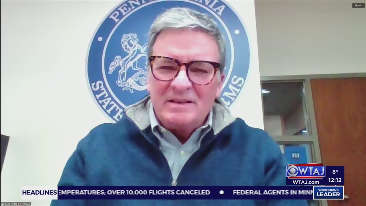 Pennsylvania Transportation Secretary gives update on traveling during winter storm | WTAJ