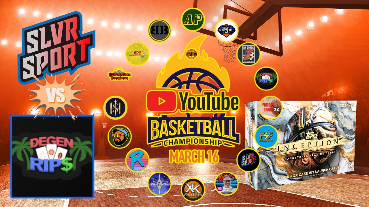 Турнир March Madness среди ютуберов! - 1 раунд против @degenrips - Набор коллекционных карточек T...