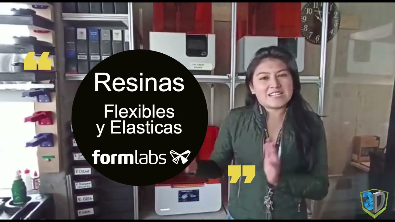 Descubre las resinas de #Formlabs• Fexible A80• Elastic 50A