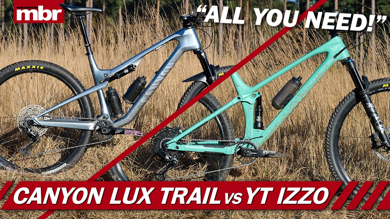 Форсаж! YT Izzo против Canyon Lux Trail | Протестировано на Singletrack Shredders