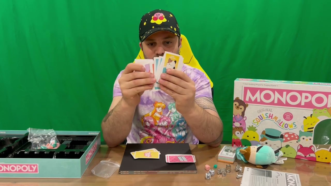 Эпизод 2150 — Распаковка коллекционного издания Squishmallows 2023 Monopoly