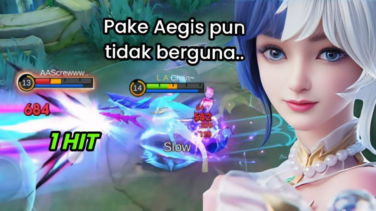 HANABI REFLEK CEK BUILD LAYLA😂 SEKALI JEDER AUTO ILANG CUY! AEGIS CUMAN PAJANGAN DOANG :3