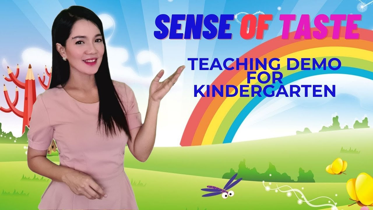 Sense of Taste Teaching Demo for Kindergarten