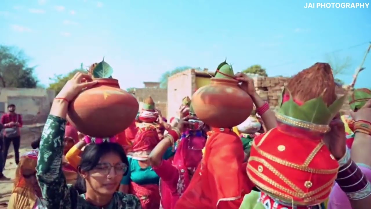 Baba Ramdev ji kalsh yatra rawla village 