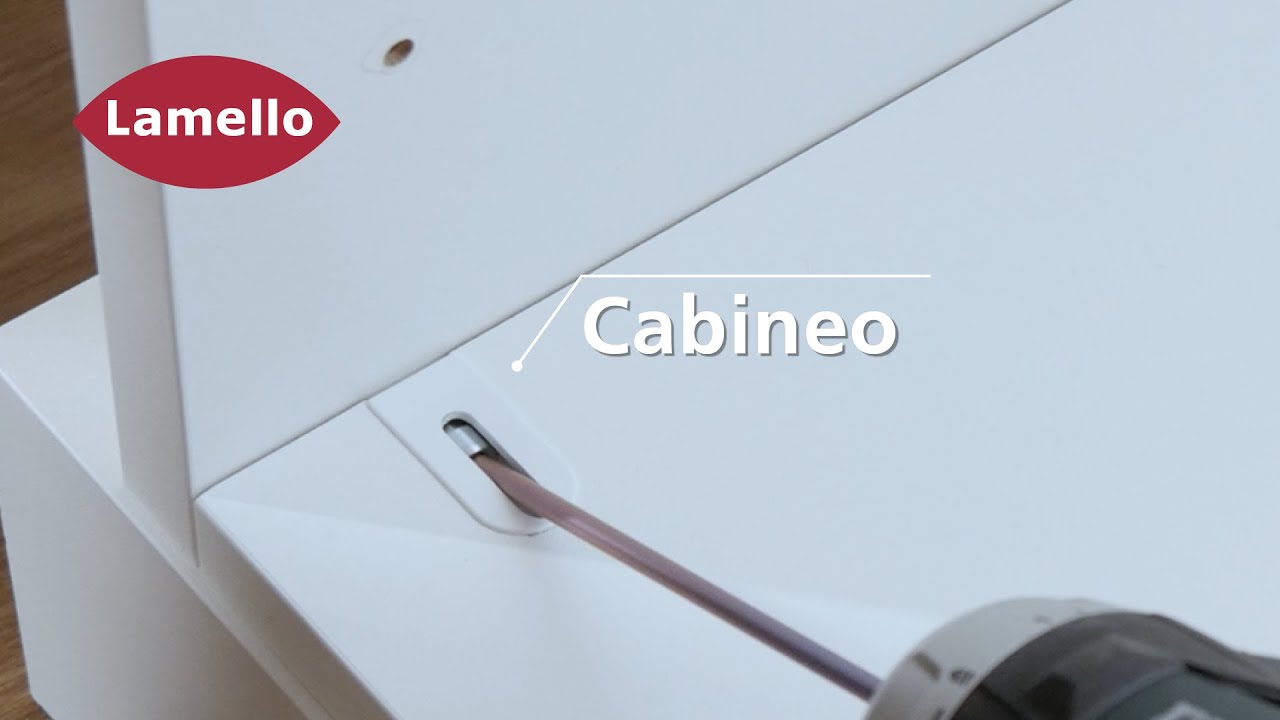 Cabineo - Élément d’assemblage, ne nécessitant qu’un usinage de surface