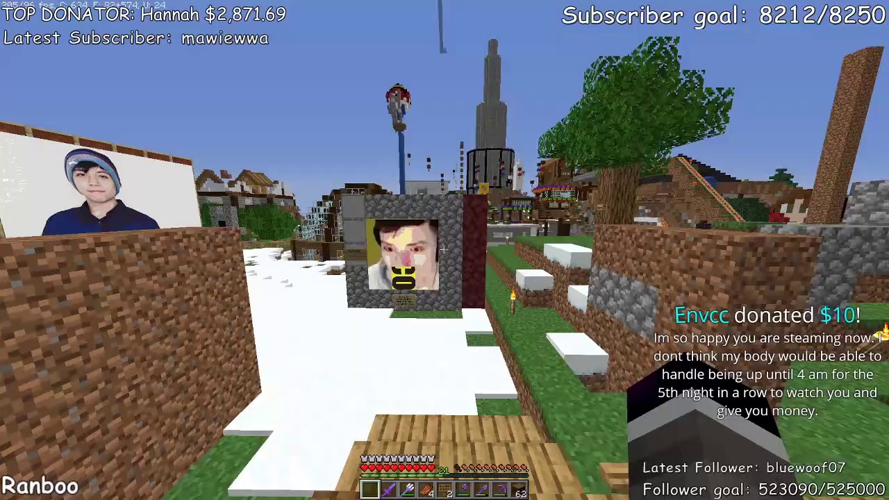 Ranboo helps tommyinnit and technoblade against dream on the dream smp (VOD)