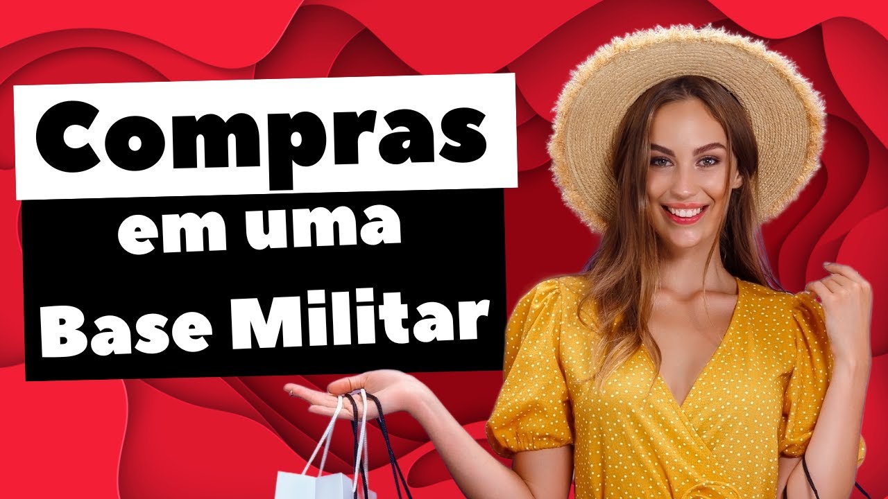 VLOG: Fazendo Compras em uma BASE MILITAR | Noann Brígido