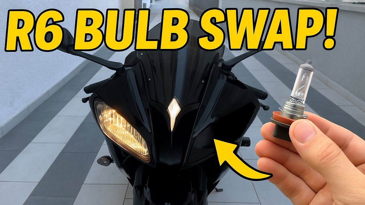 How to Change the Headlight Bulb on a Yamaha R6 | Quick & Easy DIY