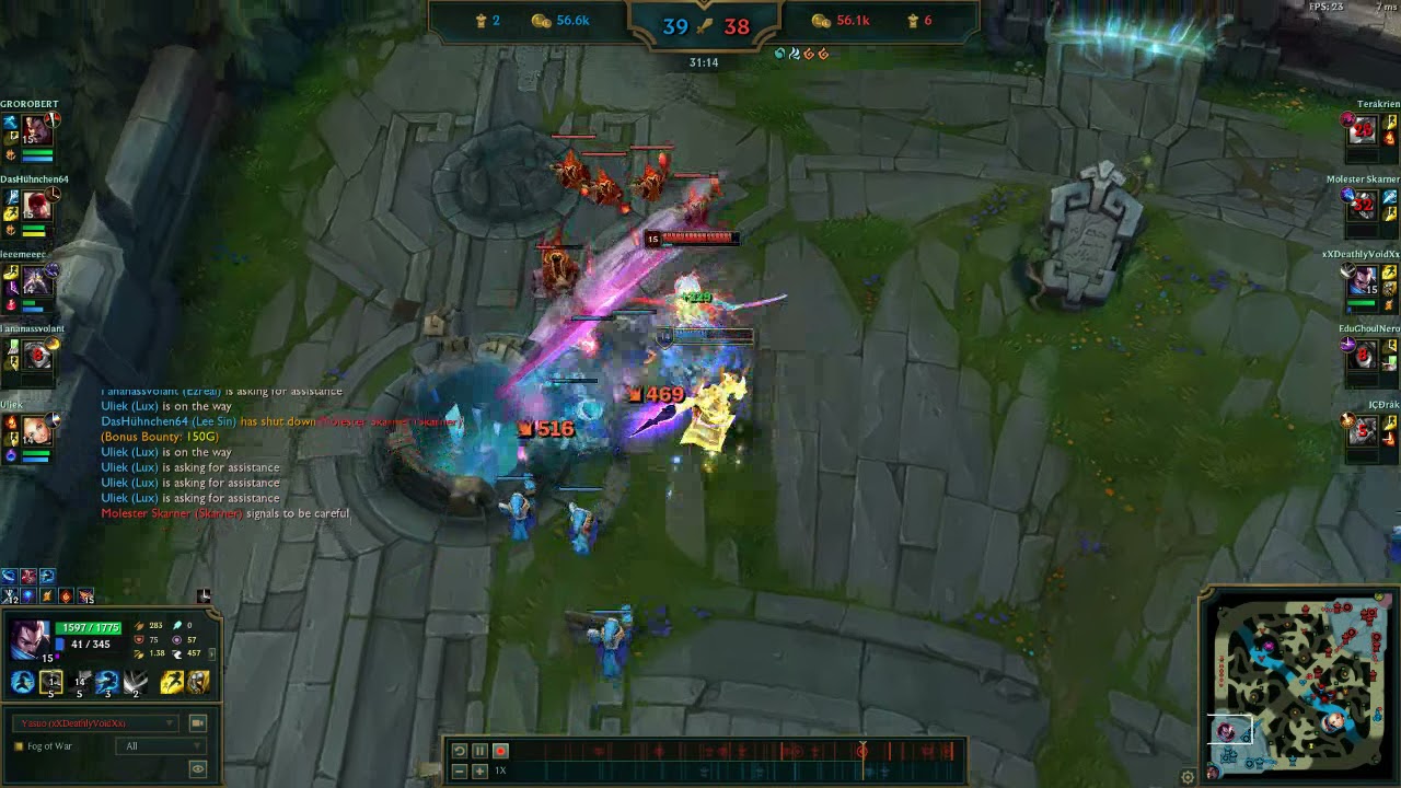 Yasuo 0/10 powerspike